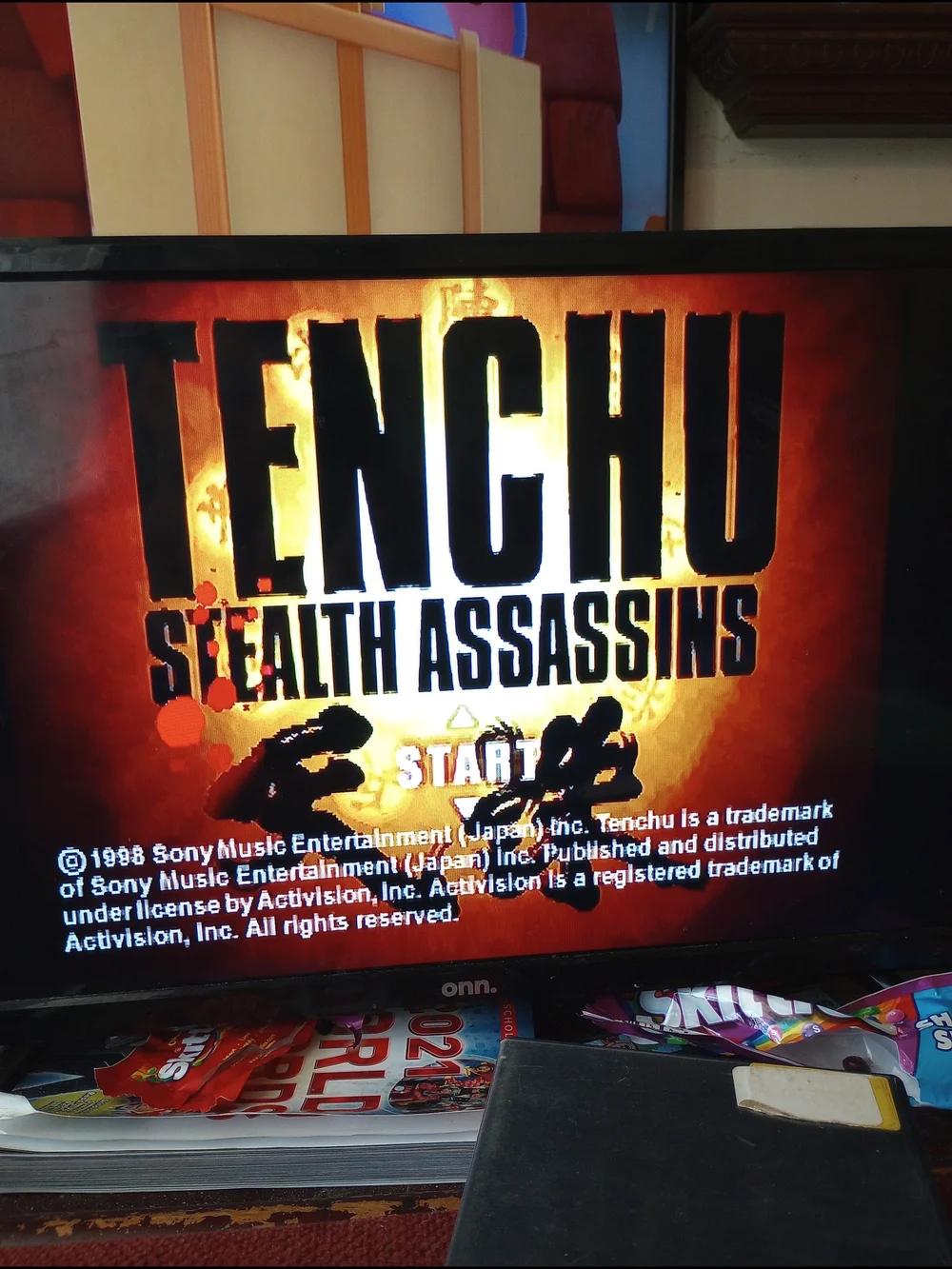 PlayStation One Tenchu Video Game Disc Only Tested And Works